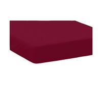 Belledorm Easycare Percale Fitted Sheet - Red - Single - Red