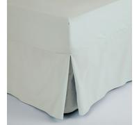Belledorm Easycare Percale Fitted Valance - Cloud - Single - Cloud