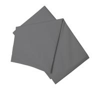 Belledorm Easycare Percale Flat Sheet - Grey - Grey - King/Superking