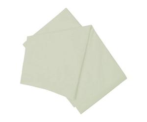 Belledorm Easycare Percale Flat Sheet Green Apple (King/superking)