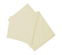 Belledorm Plain Dye Percale Flat Sheet - KING, IVORY