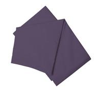 Belledorm Easycare Percale Flat Sheet Mauve (King/superking)