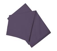 Belledorm Easycare Percale Flat Sheet - Mauve - Mauve - Double