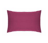 Belledorm Easycare Percale Housewife Pillowcase Fuchsia (One Size)