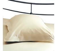 Belledorm Easycare Percale Oxford Pillowcase - Cream - Cream - One Size