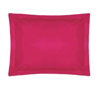 Belledorm Easycare Percale Oxford Pillowcase - Fuchsia - Fuchsia - One Size