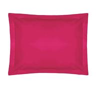 Belledorm Easycare Percale Oxford Pillowcase (One Size) (Fuchsia)