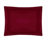 Belledorm Easycare Percale Oxford Pillowcase Red (One Size)