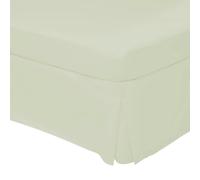 Belledorm Easycare Percale Platform Valance - Green Apple - Kingsize - Green Apple - 50% Cotton/50% Polyester