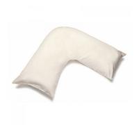 Easycare Percale V-Shaped Orthopaedic Pillowcase - Ivory