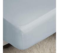Belledorm Percale 38cm Fitted Sheet - Super King, Duck Egg