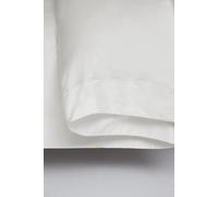 Belledorm Egyptian Cotton 400 Thread Count Oxford Duvet Cover in White | Size: Double Belledorm White Double