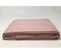 Belledorm Egyptian Cotton Duvet Cover - 400 Thread Count - Oxford Edge (Single, Blush)