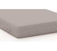 Belledorm Egyptian Cotton Fitted Sheet - 200 Thread Count - 38cm Extra Deep (Double, Platinum, 15 inch)