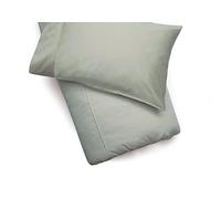 Belledorm Egyptian Cotton Housewife Pillowcases - 2 Pack (Platinum) | 200 Thread Count - 51cm x 76cm