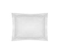 Belledorm Egyptian Cotton Oxford Pillowcase - 200 Thread Count - 51cm x 76cm - 5cm Border (White)