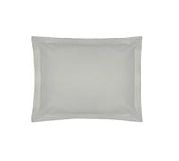 Belledorm Egyptian Cotton Oxford Pillowcase - 200 Thread Count (Platinum) | 51cm x 76cm - 5cm Border