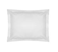 Belledorm Egyptian Cotton Oxford Pillowcase - White - White - 75cm x 50cm