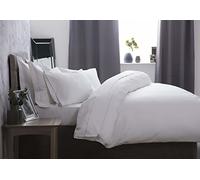 Belledorm Egyptian Cotton Sateen 15" Fitted Sheet - 1000 Thread Count (White, King Size)