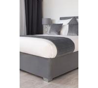 Belledorm Faux Suede Deep Base Wrap in Charcoal | Size: King Belledorm Charcoal King