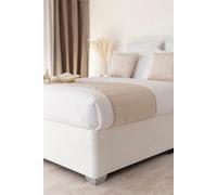 Belledorm Faux Suede Deep Base Wrap in White | Size: Single Belledorm White Single