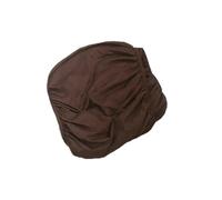 Belledorm Faux Suede Divan Base Wrap (19in) - Chocolate - Kingsize - Chocolate - 90% Polyester/10% Spandex