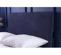 Belledorm Faux Suede Headboard Cover - Elastic Stretch Slip-On Dustproof Protector, Easy to Fit, Perfect Headboard Wrap for Bedroom Makeover