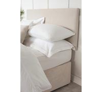 Belledorm Faux Suede Headboard Wrap 60cm in Beige | Size: Double Belledorm Beige Double