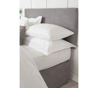 Belledorm Faux Suede Headboard Wrap 60cm in Charcoal | Size: Double Belledorm Charcoal Double