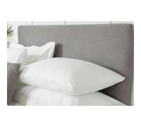 Belledorm Faux Suede Plain Headboard Cover - Charcoal - 70cm x 150cm - Charcoal - 90% Polyester/10% Spandex