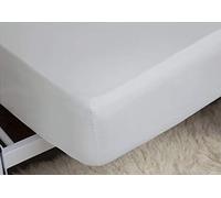 Belledorm Fitted Sheet Extra Deep 38cm (15 inch) - 200 Thread Count (Double, Cloud)