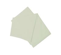 Belledorm Green Flat Sheet, 200 Thread Count Percale (Double, Apple)