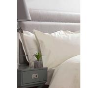 Belledorm Hotel 600 Thread Count Cotton Sateen Flat Sheet Ivory