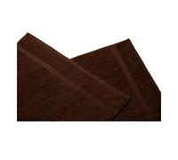Belledorm Hotel Madison Hand Towel - Chocolate - One Size - Chocolate - 100% Ringspun Cotton