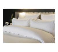 Belledorm Hotel Soho Duvet Cover Set - White - Superking - White - 100% Cotton