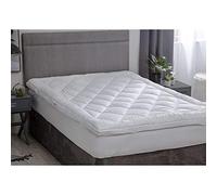 Belledorm Hotel Suite Dual Layer Mattress Topper (Superking) (White)