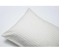 Belledorm Hotel Suite Satin Stripe - 4 PACK Housewife Pillowcases (Ivory) | 540 Thread Count