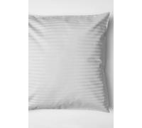 Belledorm Hotel Suite Satin Stripe 540 Thread Count Continental Pillowcase in Light Grey Belledorm Light Grey