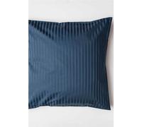 Belledorm Hotel Suite Satin Stripe 540 Thread Count Continental Pillowcase in Navy Belledorm Navy
