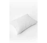 Belledorm Hotel Suite Satin Stripe 540 Thread Count Housewife Pillowcase in White Belledorm White
