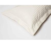 Belledorm Hotel Suite Satin Stripe - Oxford Pillowcase - 540 Thread Count (Ivory)