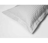 Belledorm Hotel Suite Satin Stripe - Oxford Pillowcase (Platinum) | 540 Thread Count
