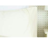 Belledorm Housewife Pillowcase - 600 Thread Count - 100% Cotton Sateen (Ivory)