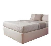 Belledorm Jersey Base Wrap - Powder Pink - Superking - Powder Pink - 100% Cotton