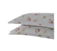 Belledorm Larissa Floral Oxford Pillowcase (Pack of 2) - Multicoloured - Multicoloured - 51cm x 76cm