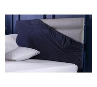 Belledorm Luxury Faux Suede Headboard Wrap - Double, Navy