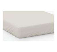 Belledorm Percale 38cm Fitted Sheet - Super King, Ivory