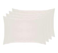 Belledorm Percale Housewife Pillowcase (Pack of 4) - Ivory - Ivory - 51cm x 76cm