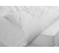Belledorm 450 Thread Count 100% Pima Cotton Duvet Cover Set, White, King