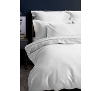 Belledorm Pima Cotton Sateen 450 Thread Count Duvet Cover in White | Size: Super King Belledorm White Super King